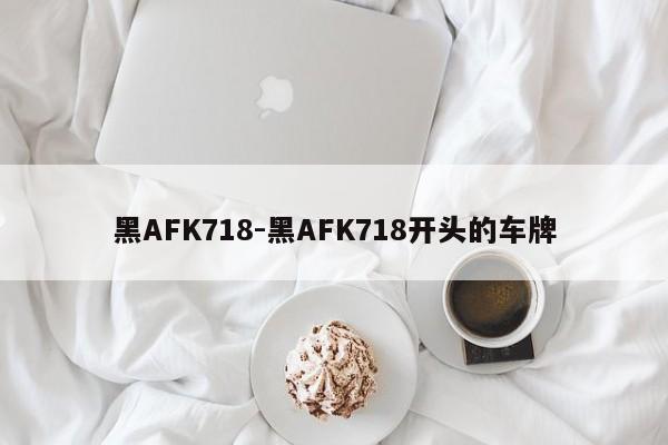 黑AFK718-黑AFK718開頭的車牌