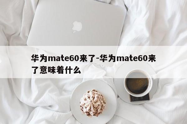 華為mate60來了-華為mate60來了意味著什么